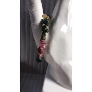 Multi-Colored Tourmaline Chip Bracelet